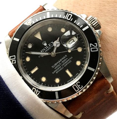 1986 rolex submariner 16800